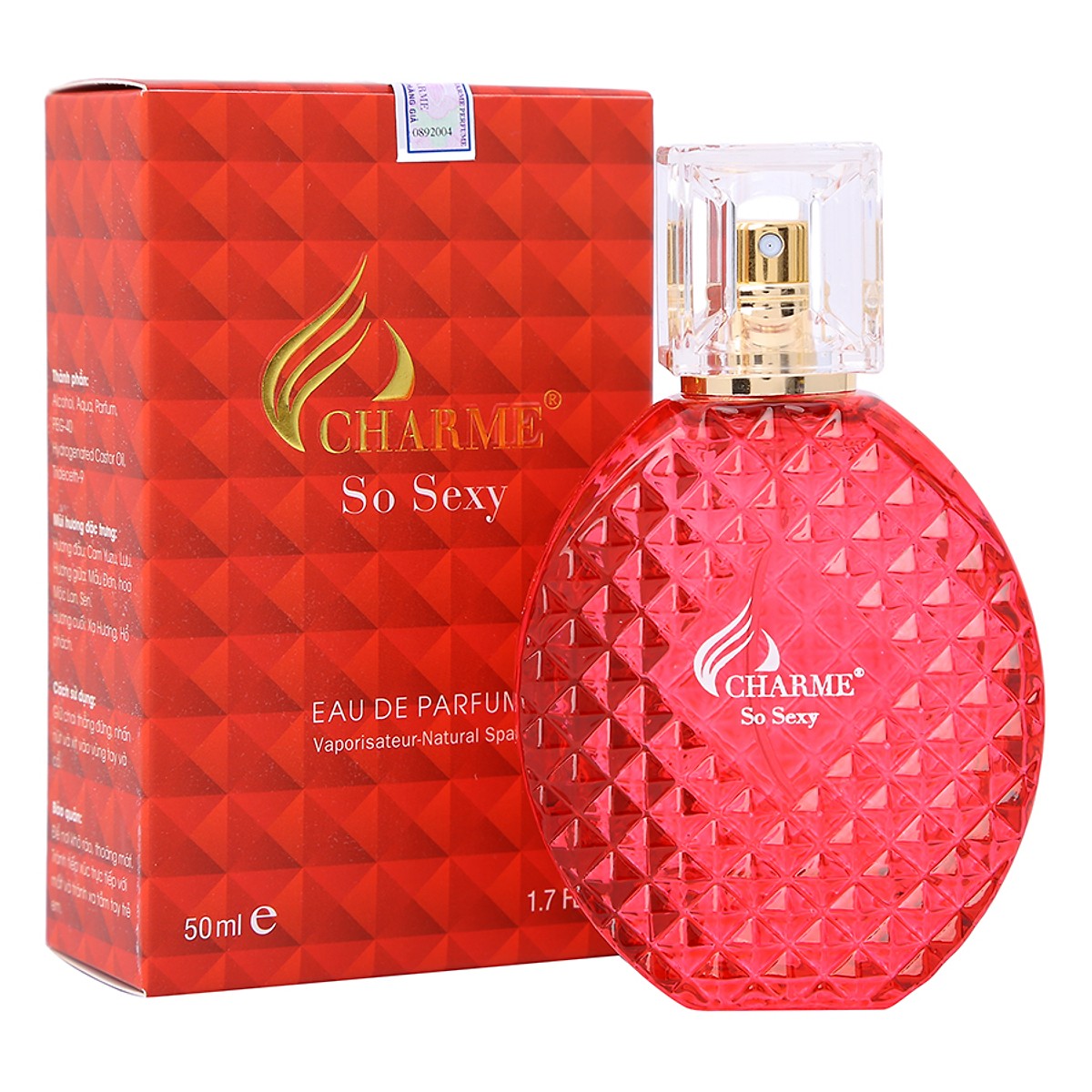 Combo Nước Hoa Charme Nữ(So Sexy 50ml) và Nam (Guilty 50ml) - Chính Hãng