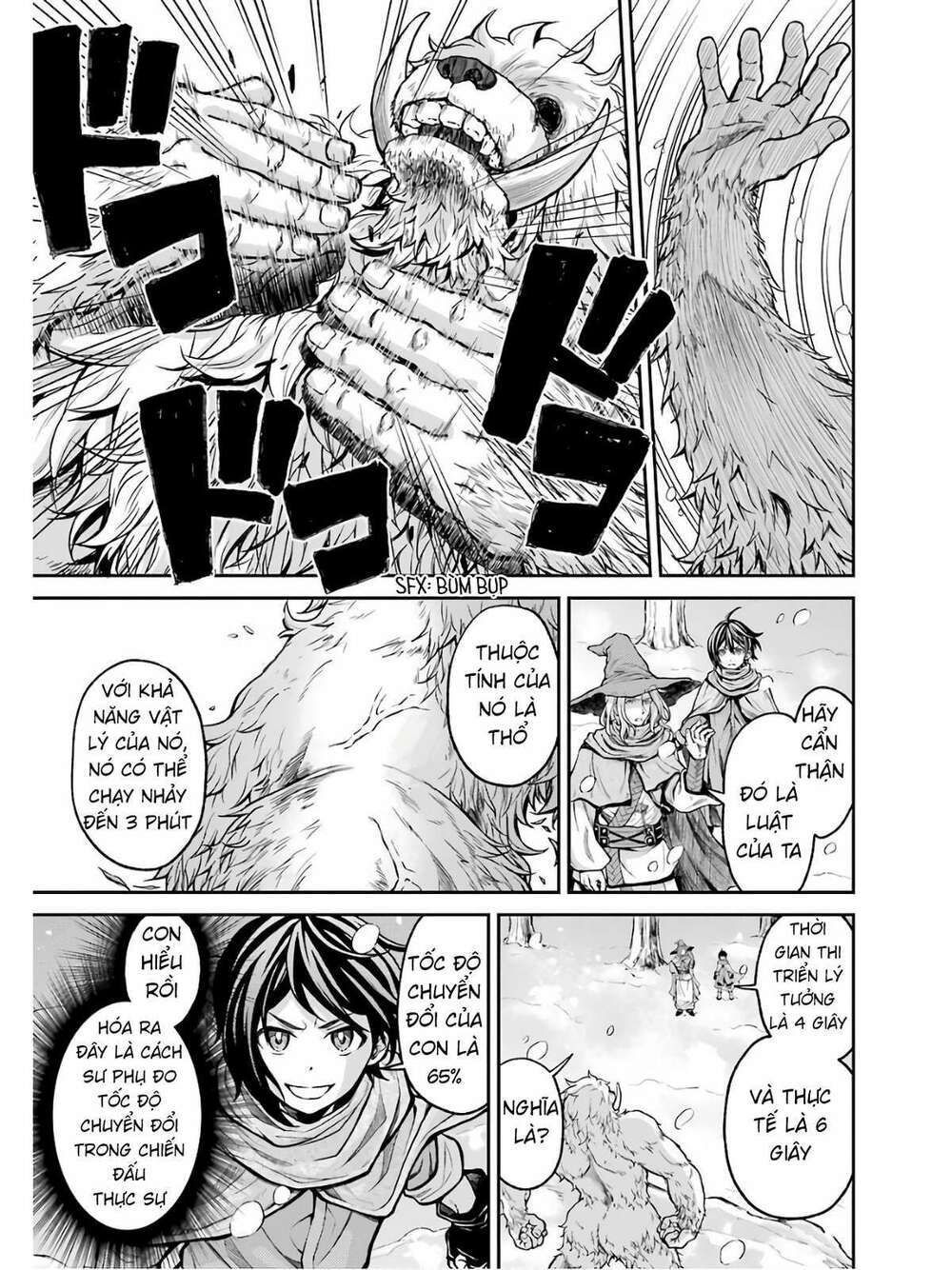 pháp sư hạng b nhanh nhất thế giới chapter 1 34