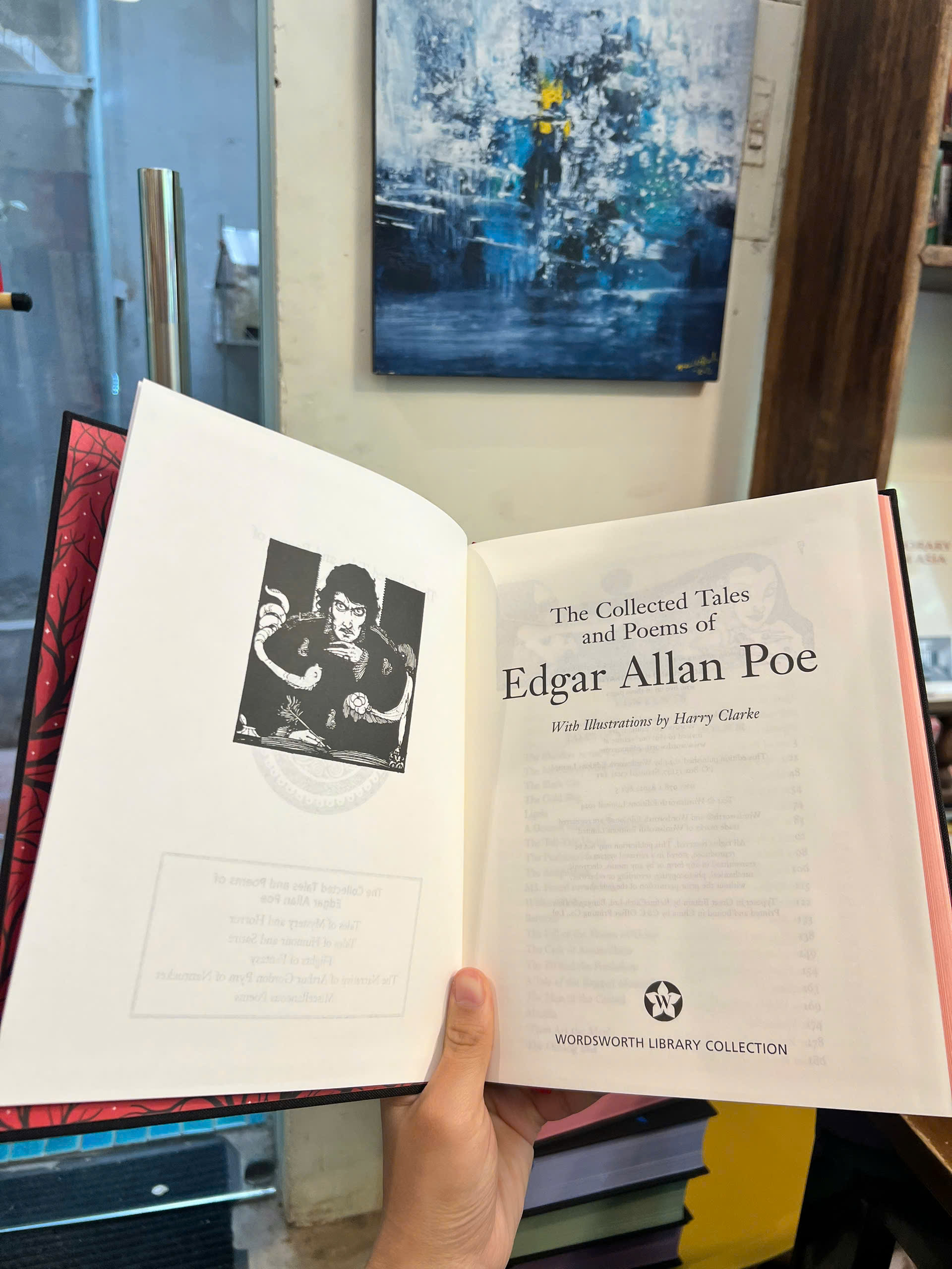 Sách - The Collected Works of Edgar Allan Poe | Classics Horror / Gothic / Bìa da, cứng khổ lớn