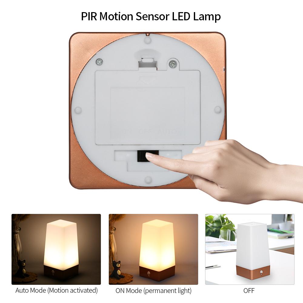 Đèn LED cảm biến chuyển động PIR, phát hiện chuyển động trong phạm vi 4m