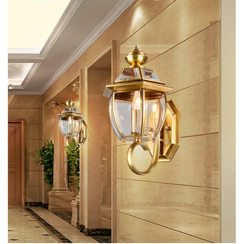 Đèn tường đồng SWAND trang trí cao cấp chuẩn loại 1 kèm bóng Edison thủy tinh siêu đẹp