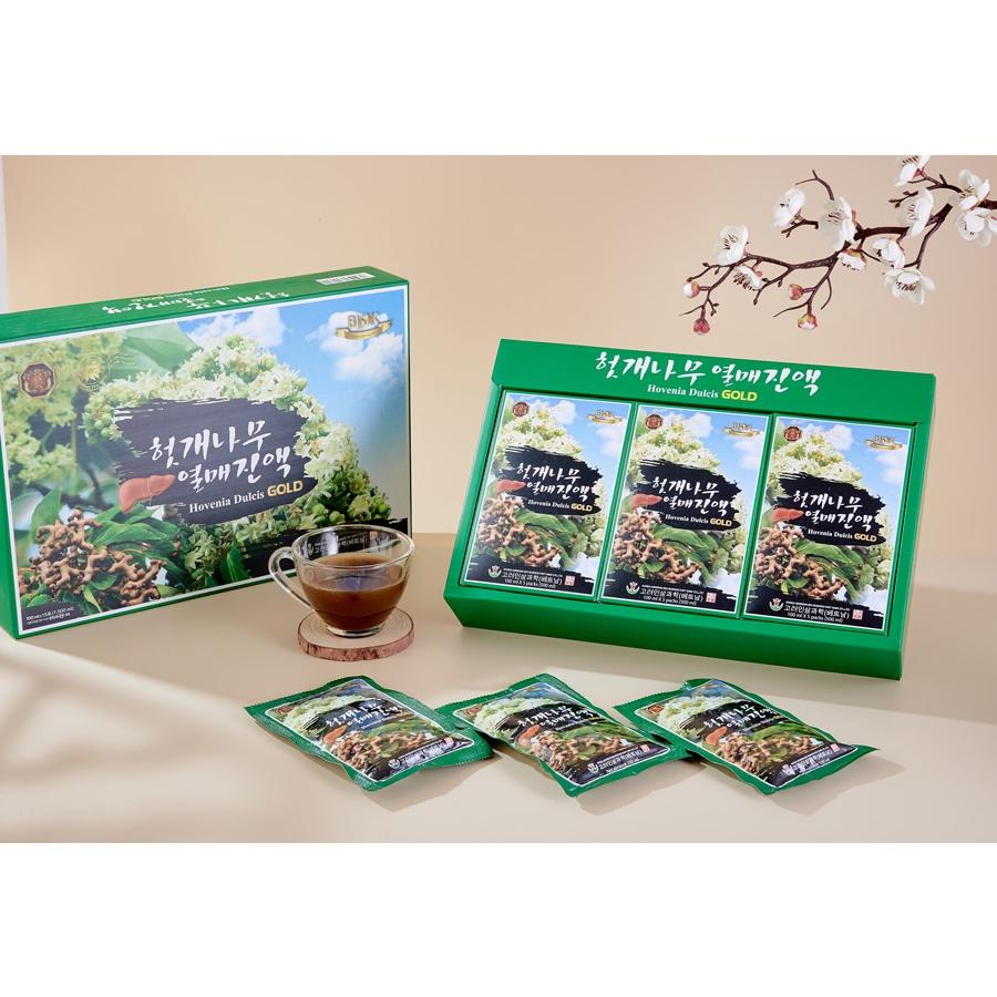 Nước uống Hovenia Dulcis Gold Bổ Gan, Mát Gan