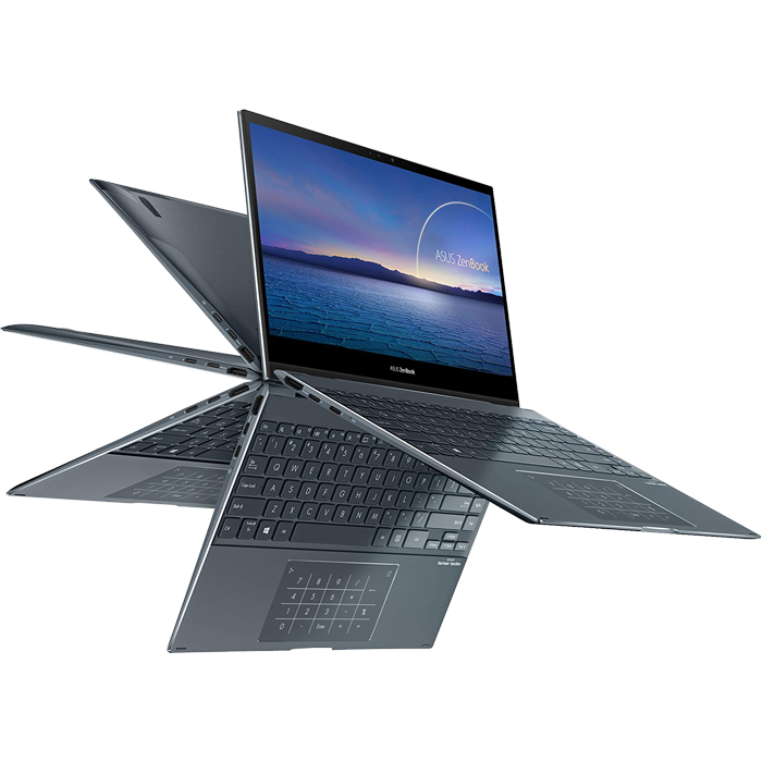 Laptop Asus ZenBook Flip 13 UX363EA-HP130T (Core i5-1135G7/ 8GB LPDDR4X Onboard/ 512GB SSD PCIE G3x4/ 13.3 FHD Touch IPS/ Win10) - Hàng Chính Hãng