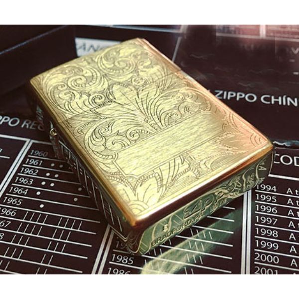 Bật Lửa ZIPPO 204B KHẮC HOA VĂN 19 – ZIPPO 204B.HV19