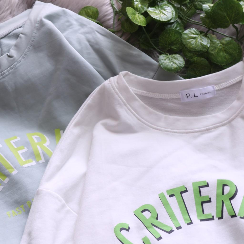 ÁO VÁY SWEATER DÁNG RỘNG HỌA TIẾT CHỮ