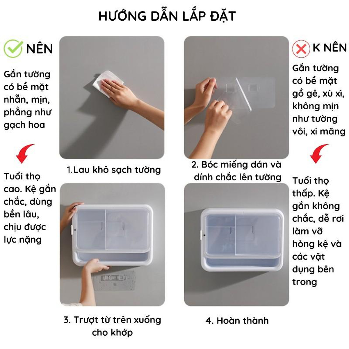 Kệ Mỹ Phẩm- Hộp Đựng Mỹ Phẩm Treo Tường- Tủ Thuốc Gia Đình Tiện Lợi - Hàng Loại 1 - Chính Hãng MINIIN