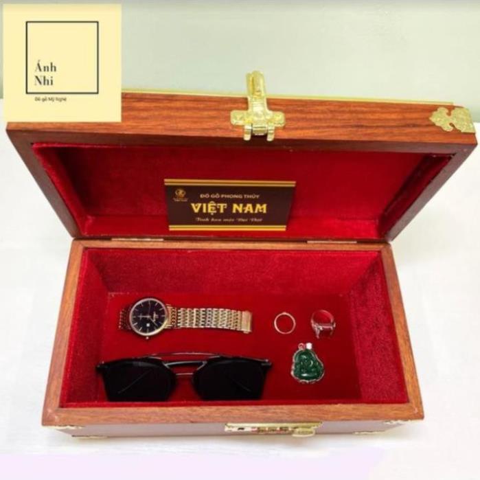 Thuận Buồm Xuôi Gió - Hộp Tiết Kiệm - Gỗ Hương 100%