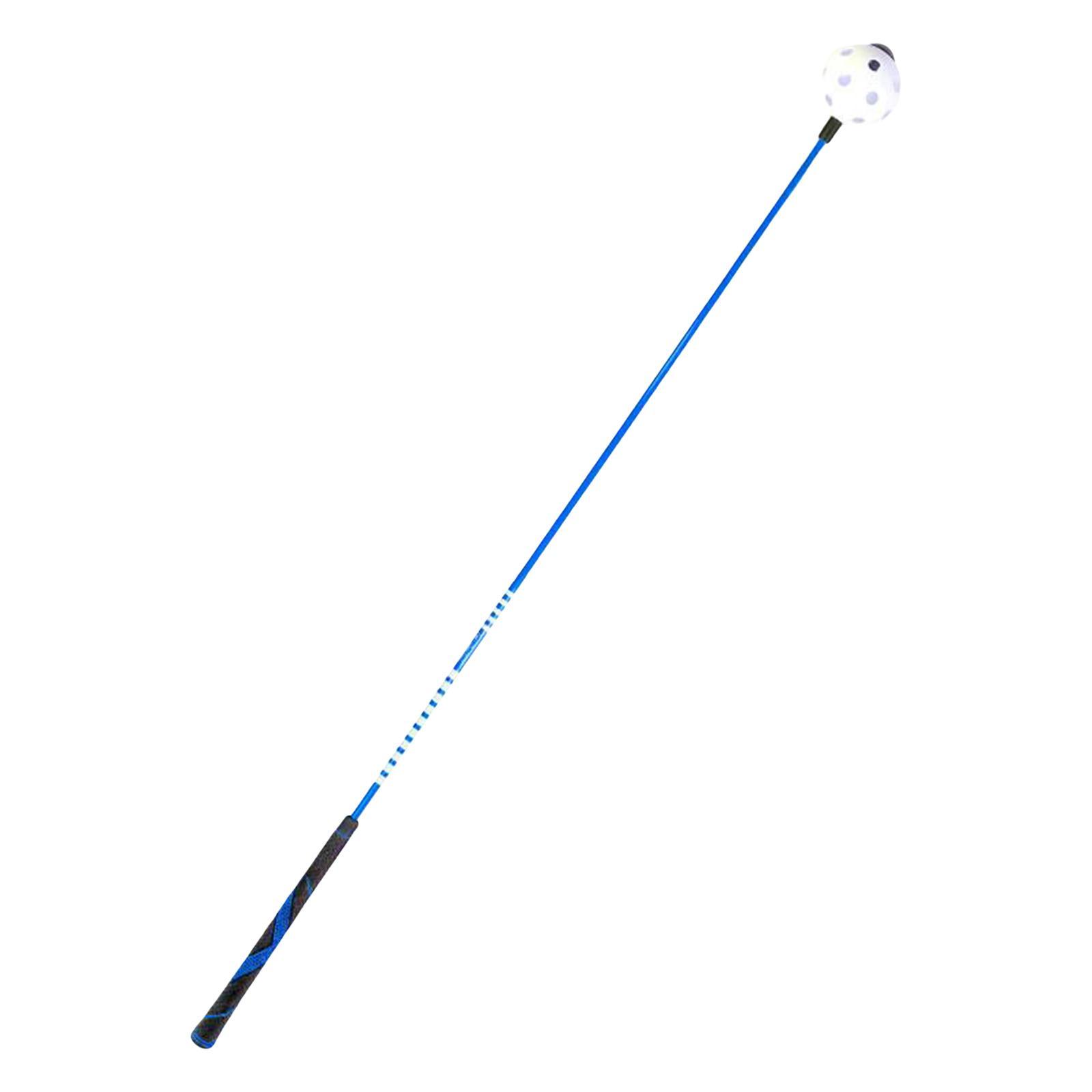 Golf Swing Trainer Portable Stick Nonslip Grip for Speed Rhythm Strength