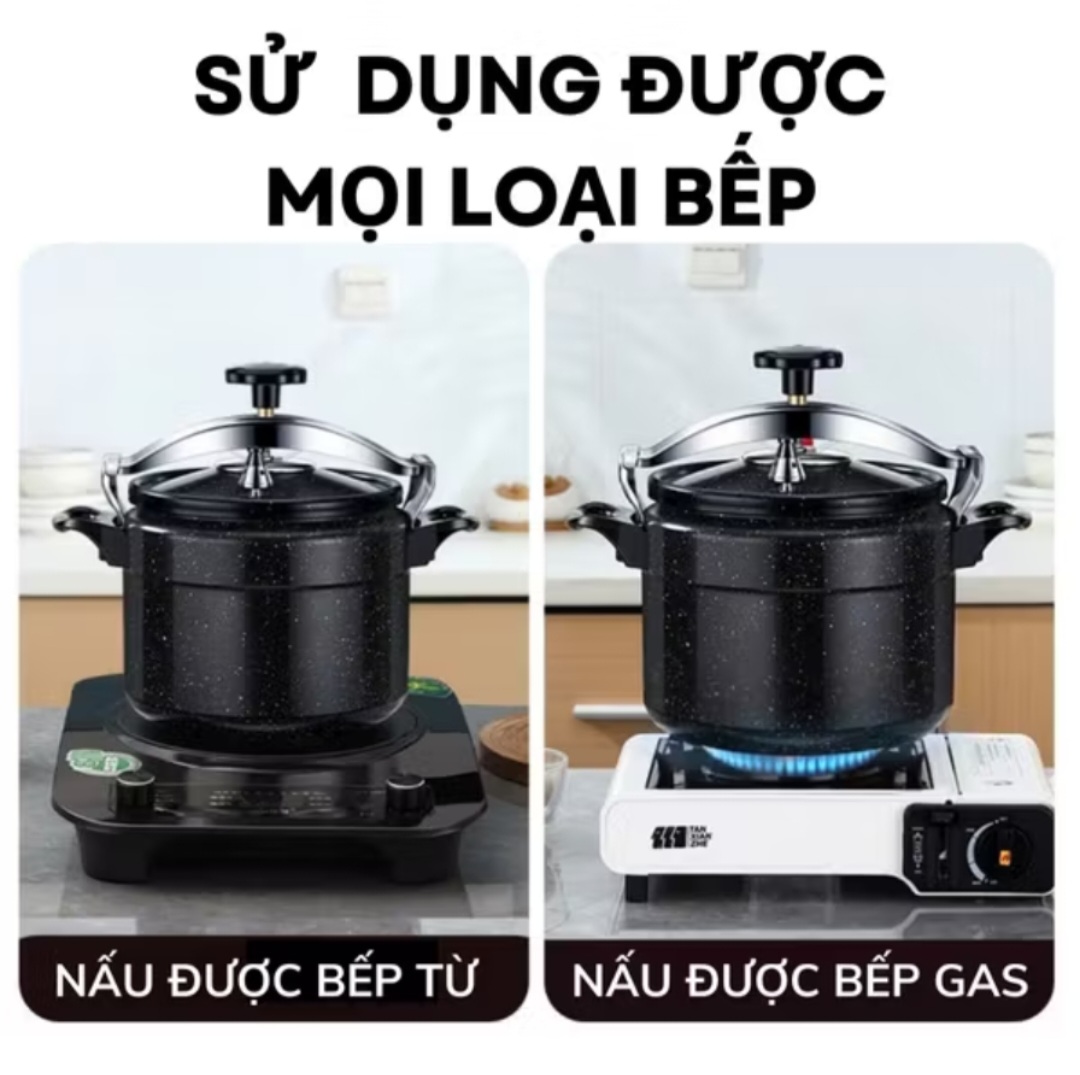 NỒI NẤU ÁP XUẤT BẾP GAS 5L HẦM NẤU ĐA NĂNG THUẬN TIỆN CHO MỌI NHÀ