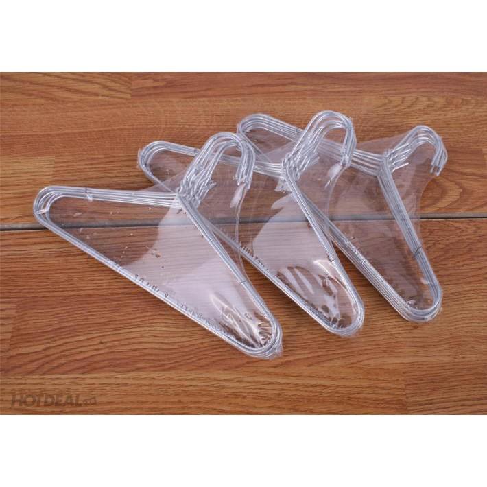 Móc treo quần áo trẻ em phơi đồ cho bé bằng nhôm cao cấp 28 cm (set 50 cái)