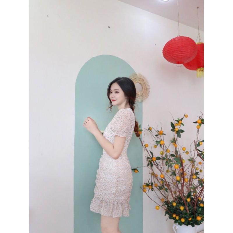 Đầm WONDERHOUSE bèo nhún thân