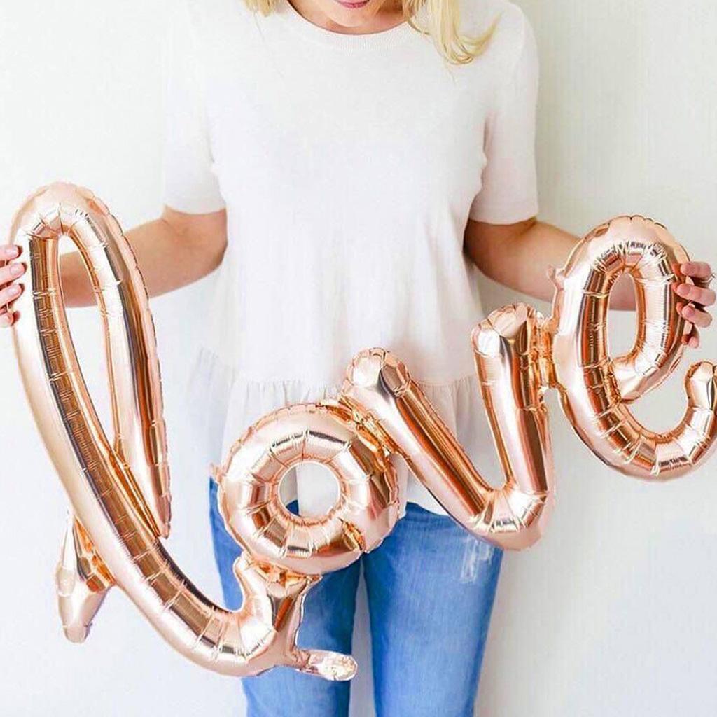 Pack of 15 Love Heart Foil Balloon Star Balloon Mylar Balloons Party Supply
