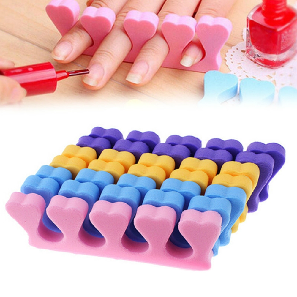 Xốp Chia Móng Làm Nail, Có độ Êm Tốt, Tạo Khoảng Cách Các Ngón Tránh Ảnh Hưởng Bề Mặt Khi Thao Tác, Thoải Mái Khi Sử Dụng, Không Bị Biến Dạng Theo Thời Gian