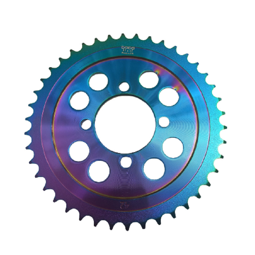 Nhông sên dĩa cho Suzuki Sport, màu titan, xuất xứ Thái Lan, dành cho dòng xe sport