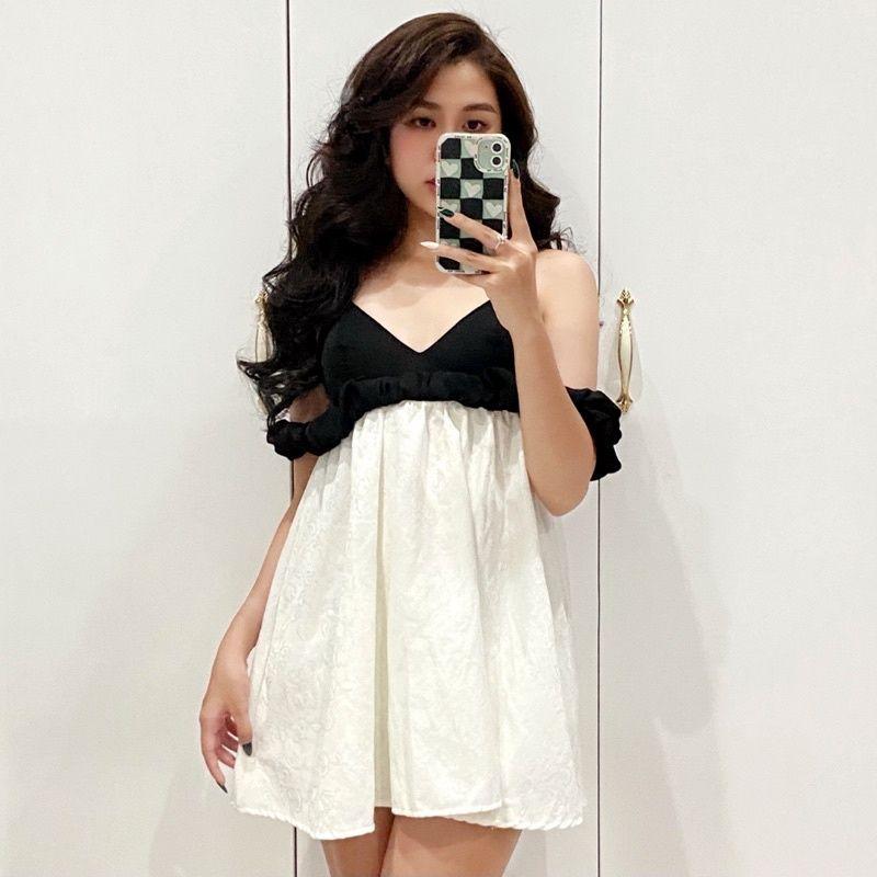 ĐẦM BABYDOLL 4 DÂY DÁNG XOÈ