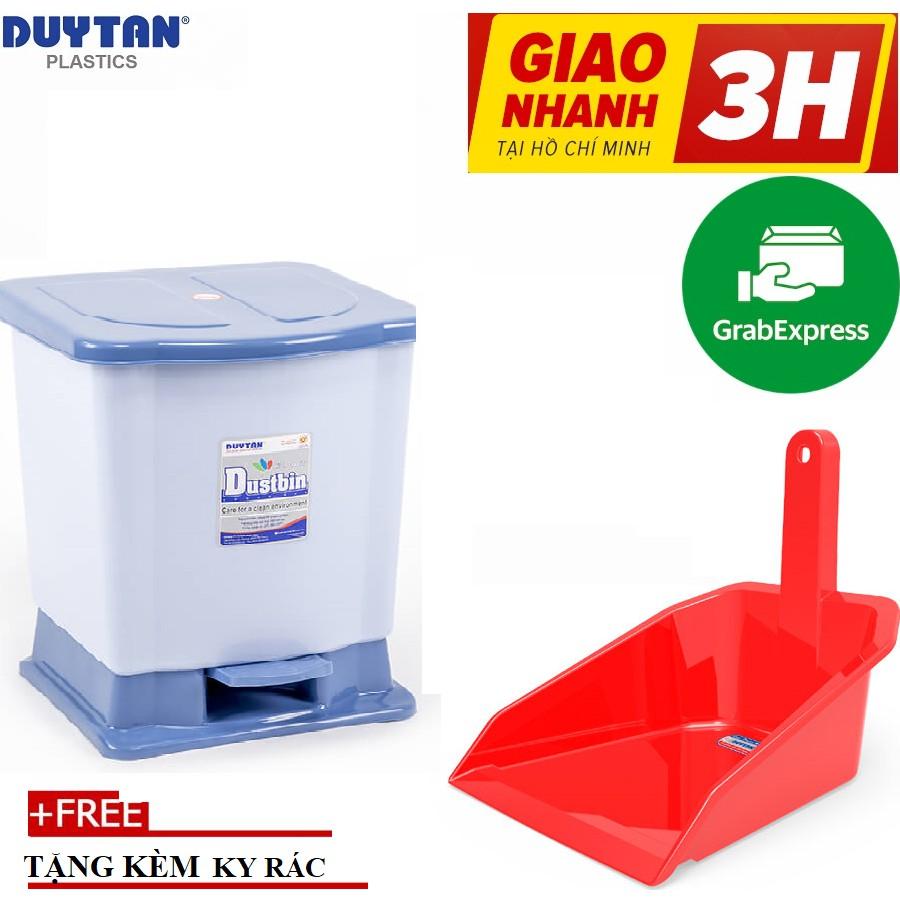 Thùng rác đạp Duy Tân ( Nhỏ )-tặng kèm ky rác