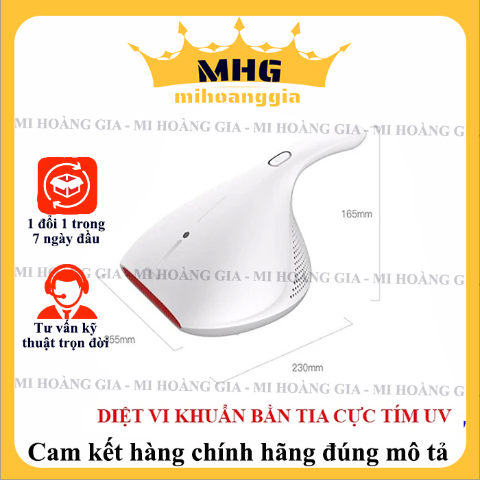 Máy hút bụi Đệm, Giường Deerma CM800 - hàng chính hãng