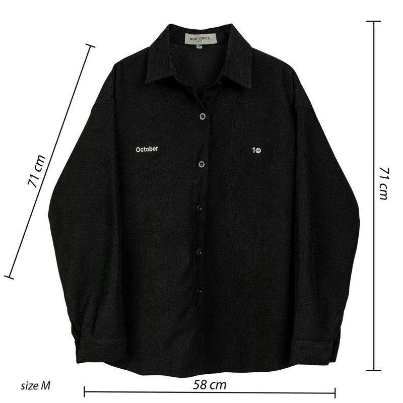 Áo Sơ Mi Nữ Chất Da Cao Cấp Không Bị Xù Chất Dày Dạn Unisex