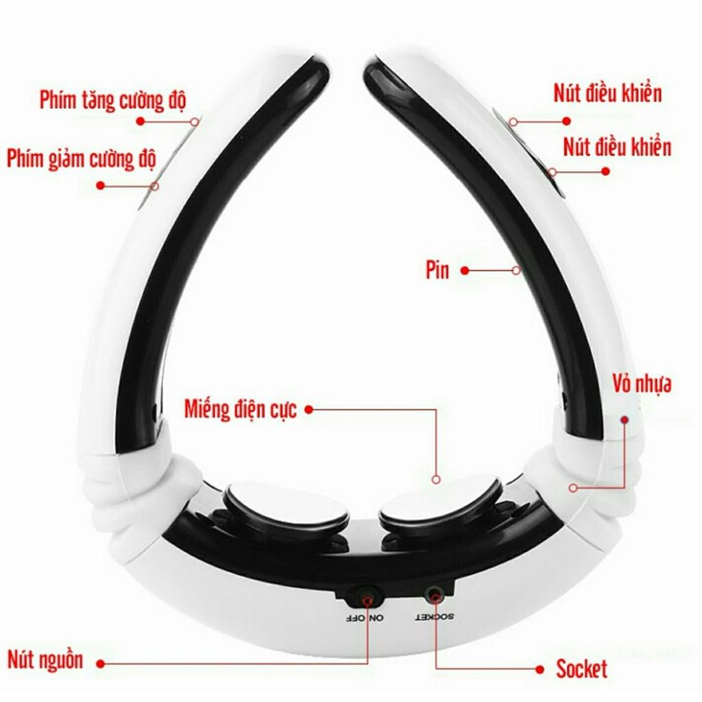 Máy Massage Vai Cổ Gáy - Máy Masage trị Liệu Bằng Xung Điện MY-Kl5830
