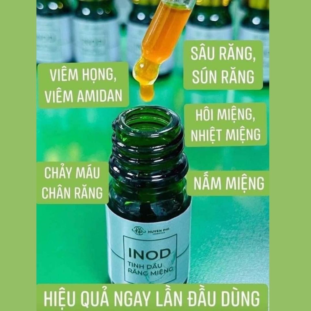 Tinh Dầu Hôi Miệng Huyền Phi INOD COOL BREATH - Sạch Hôi miệng - Dứt Điểm Vấn Đề Răng Miệng