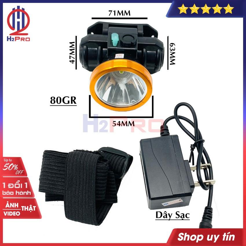 Đèn pin đội đầu siêu sáng 30W BATTLE CATTLE A4 H2Pro cao cấp LED-pin sạc-10h sử dụng-chiếu xa 200m-chống nước (1 bộ