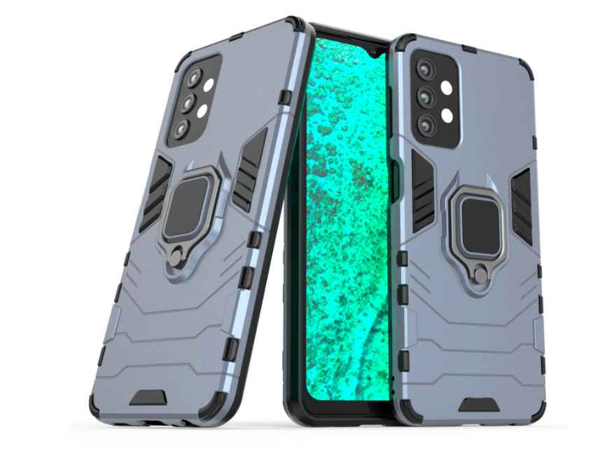Ốp lưng dành cho Samsung Galaxy A32 4G iron chống sốc kèm iring - Hàng nhập khẩu
