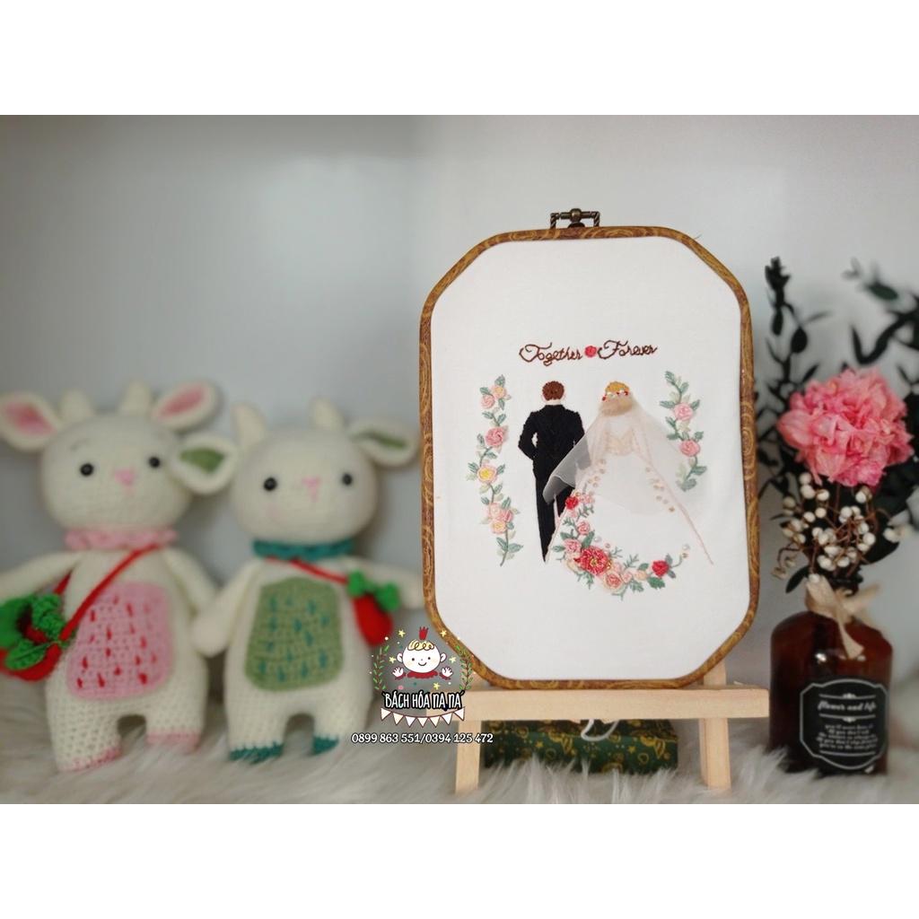 Sản phẩm Thành Phẩm Tranh Thêu Tay Kỷ Niệm Sinh Nhật Quà Tặng Happy Birthday - Bách hóa Na Na
