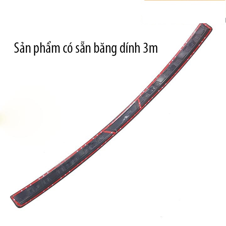 Chống trầy cốp ngoài xe Toyota corolla Cross 2020 2021 2022 2023 , nhựa đen 3D cao cấp