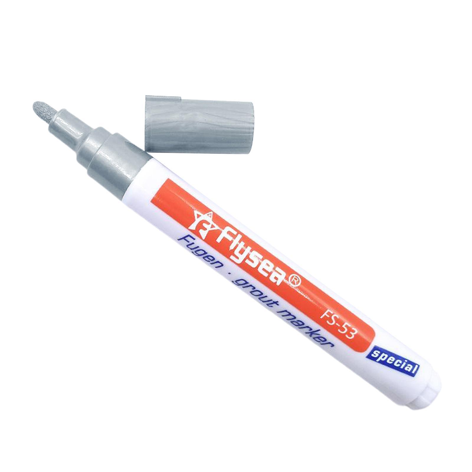 Waterproof Tile Grout Repair Marker for Kitchen Bathroom Black
