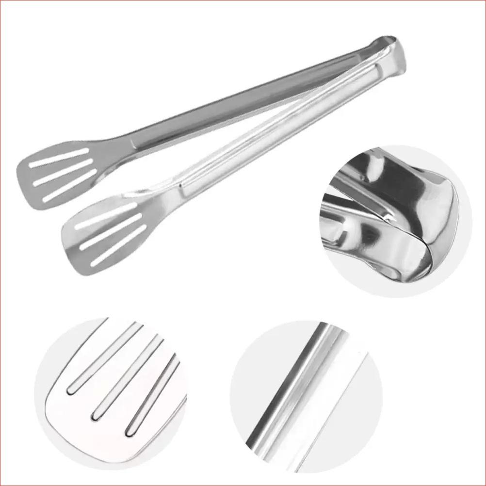DỤNG CỤ KẸP GẮP THỨC ĂN, THỰC PHẨM, ĐỒ NÓNG, GẮP ĐÁ ĐA NĂNG BẰNG INOX CHUYÊN DỤNG CHO NHÀ BẾP