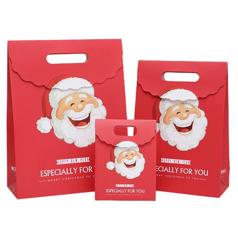 Set 3 túi giấy đựng quà giáng sinh