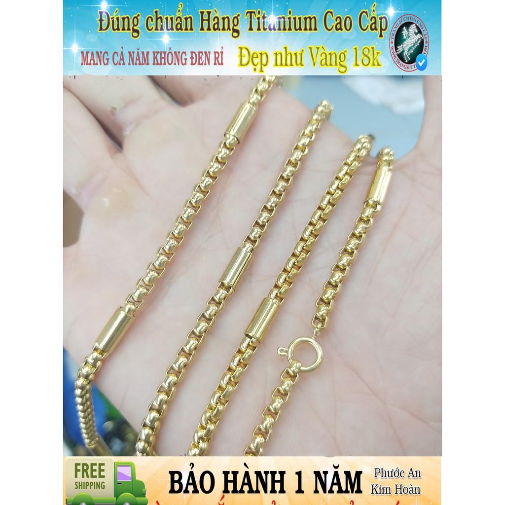 Dây Chuyền Nam Trụ Ống Cao Cấp không đen- Dùng tắm rửa thoải mái