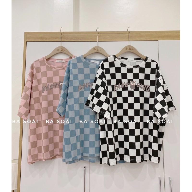 Áo Phông ô vuông