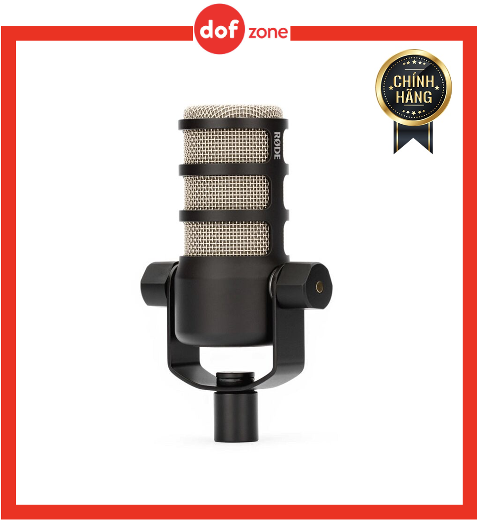 Rode Podmic - Micro Dynamic Cho Streamer, Hướng Thu Cardioid, Kết Nối Xlr - Hàng Chính Hãng