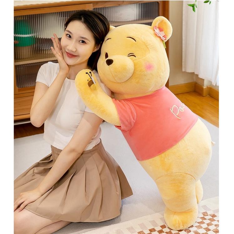 Gấu Pooh dáng nằm siêu cute cho bạn gái, hàng cao cấp chuẩn nhập khẩu - siêu mềm mịn