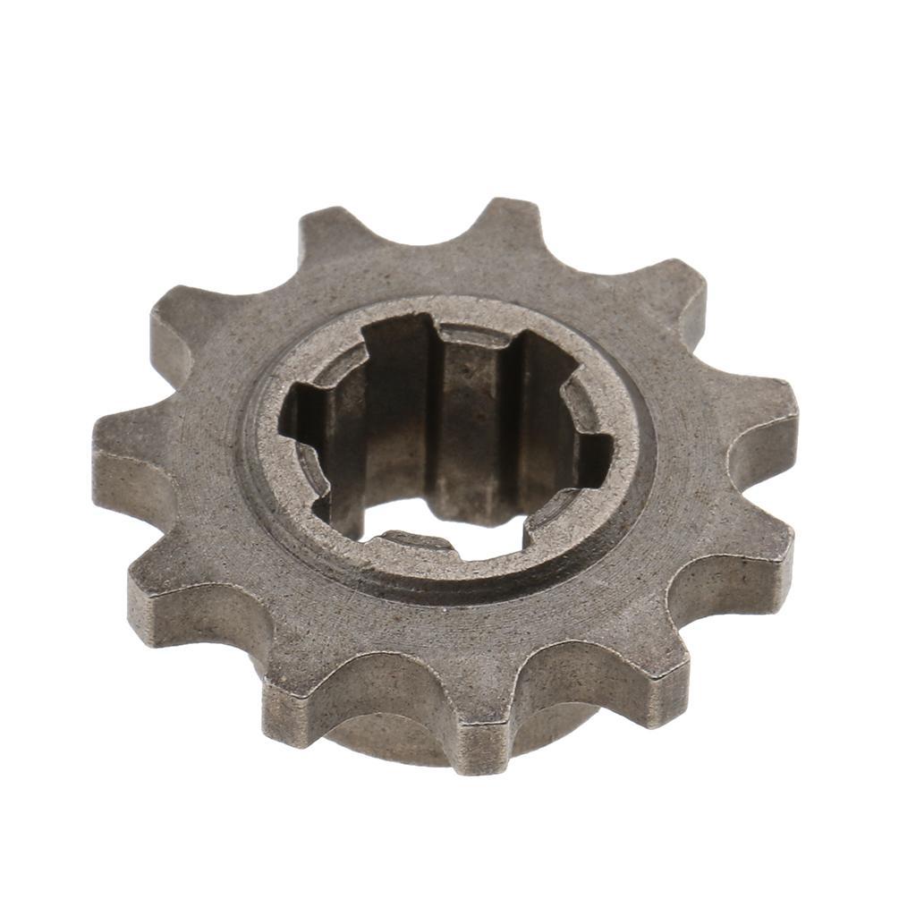 2 Pieces 11t 17t Front Sprocket Motorized Sprocket for 49cc Motor Mini