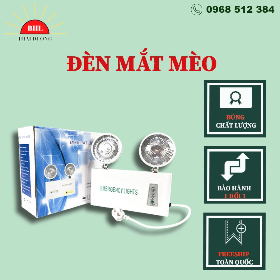 Đèn Báo Khẩn Cấp - Đèn Mắt Mèo
