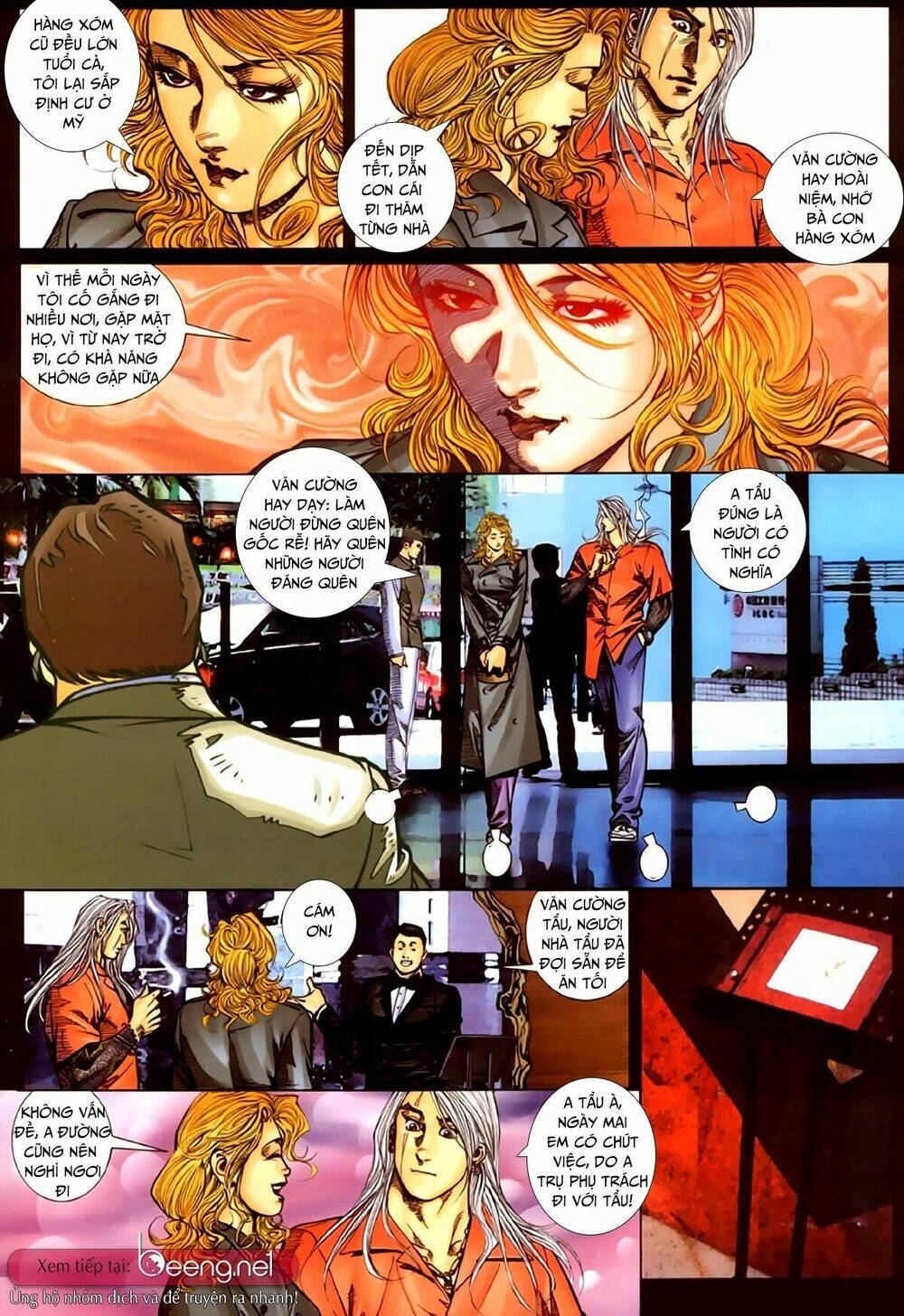 hỏa hồng niên đại hắc cốt đường chapter 214 13