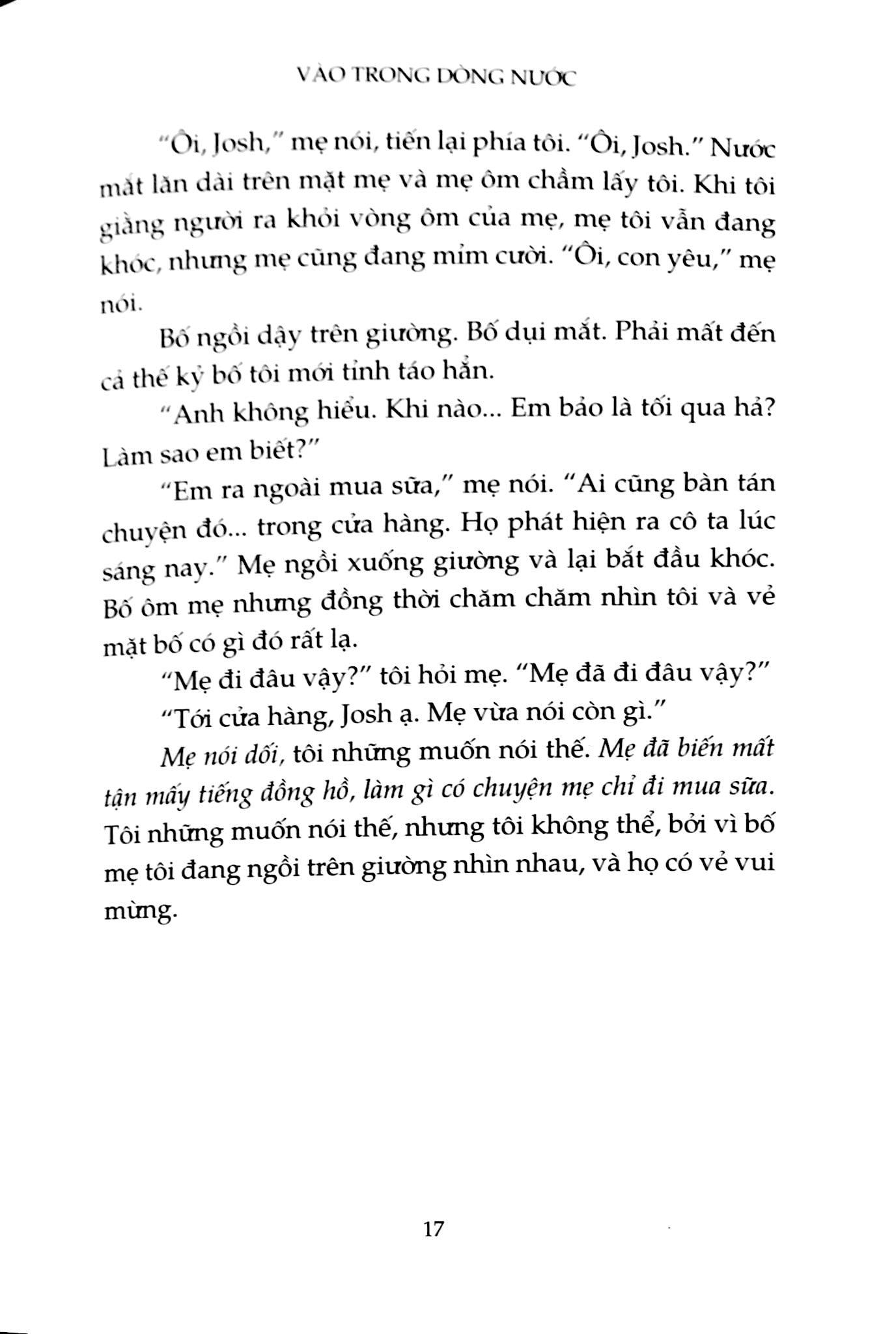 Vào Trong Dòng Nước