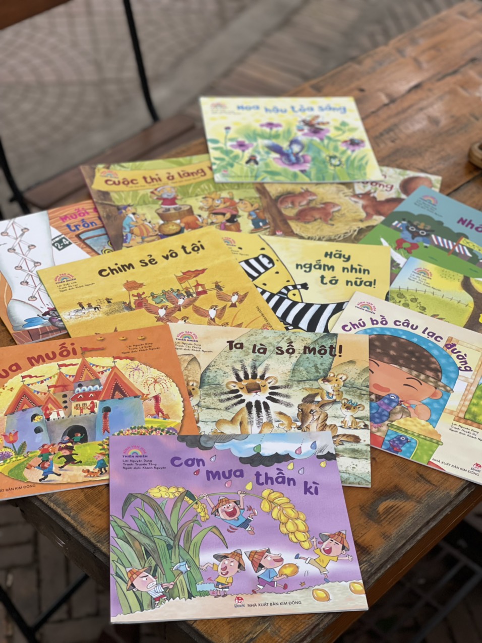 COMBO KÍNH VẠN HOA THIÊN NHIÊN  – Mỹ Linh - Tuệ Du - Nxb Kim Đồng