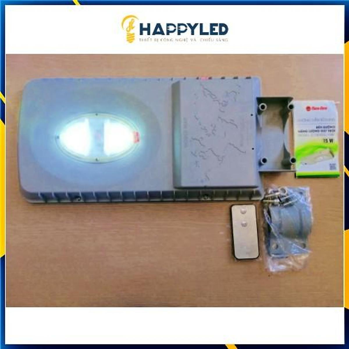 Đèn Năng Lượng Mặt Trời Sân Vườn Rạng Đông 15w - Hàng chính hãng
