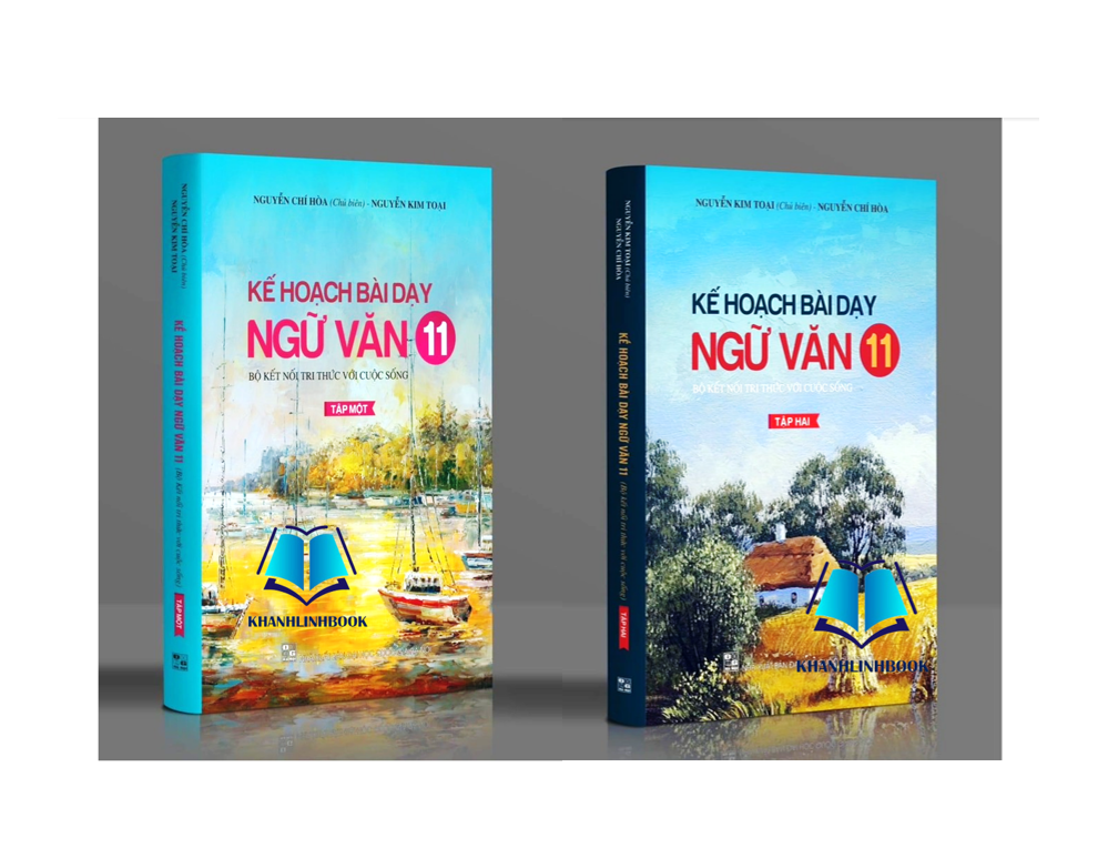 Sách - Combo Kế hoạch bài dạy Ngữ Văn 11 Tập 1 + 2