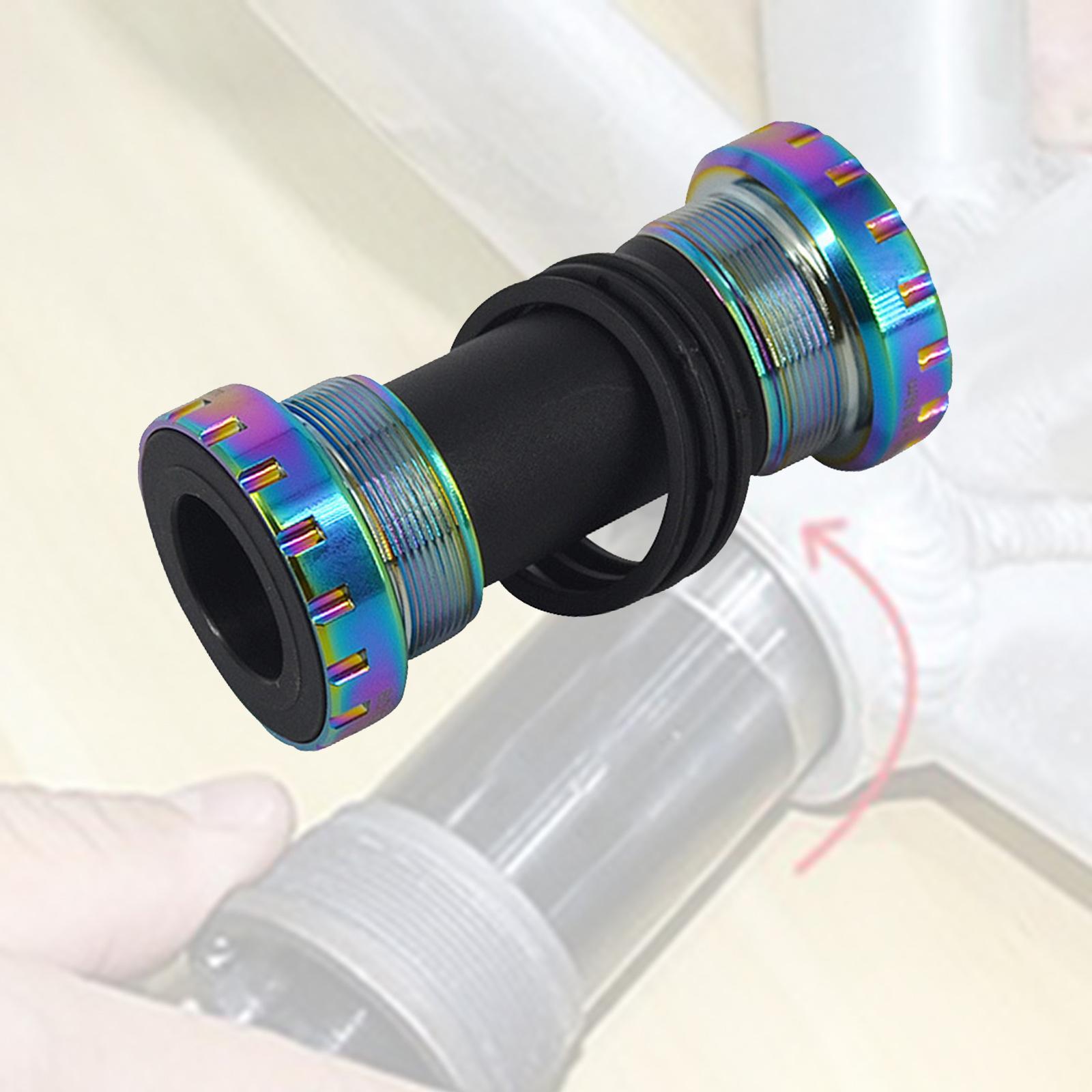 2x Deluxe Bike Bottom Bracket Screw 01 Sealed Bearing Crankset 68-73mm