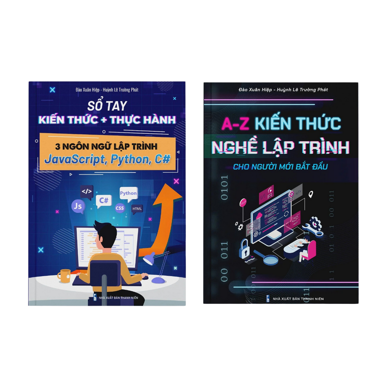 Sách - Combo 2 Cuốn Hướng Dẫn Kiến Thức Lập Trình từ A-Z Và Sách Thực Hành 3 Ngôn Ngữ Lập Trình JavaScri