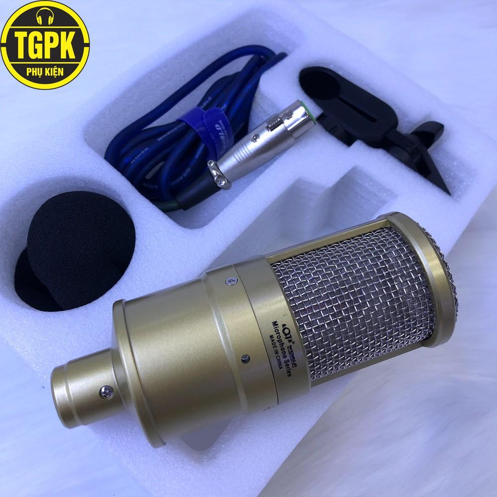 Micro Thu Âm AQTA AQ 220 | Micro Hát Karaoke Livestream Cao Cấp