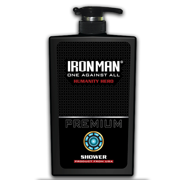 Sữa tắm nhiệt hương nước hoa Ironman Humanity 650g