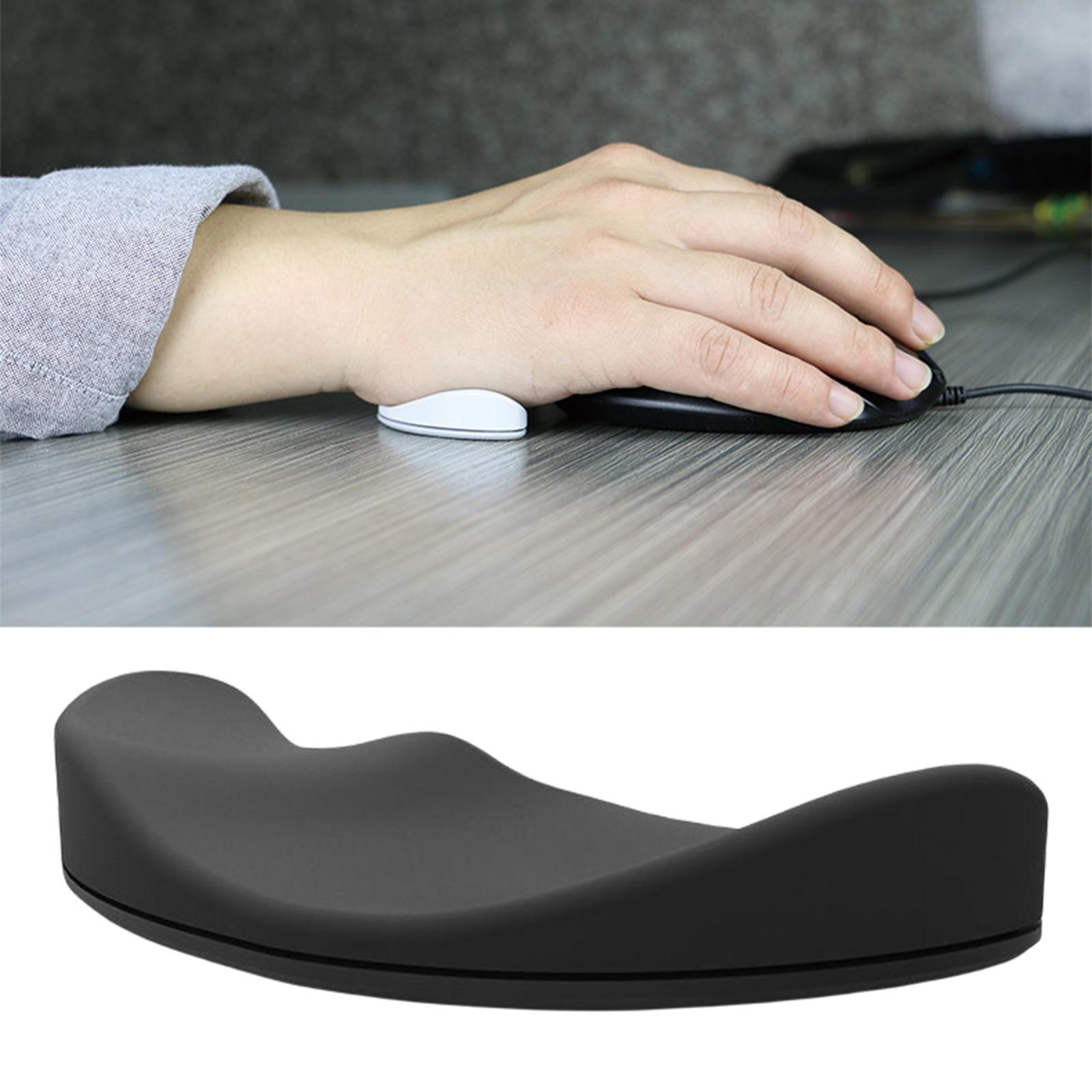 Mouse Wrist Ergonomic Support Silicon Mousepad for Laptop Gaming