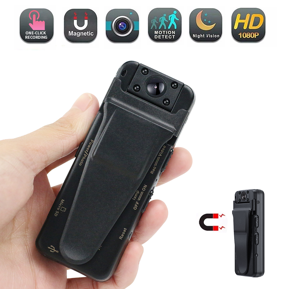 1 PCHD Mini WiFi Micro Camera Không Dây Đầu Ghi Hình Ip Tầm Nhìn Ban Đêm Phát Hiện Chuyển Động Máy Quay Hỗ Trợ Ẩn Thẻ TF 1080P