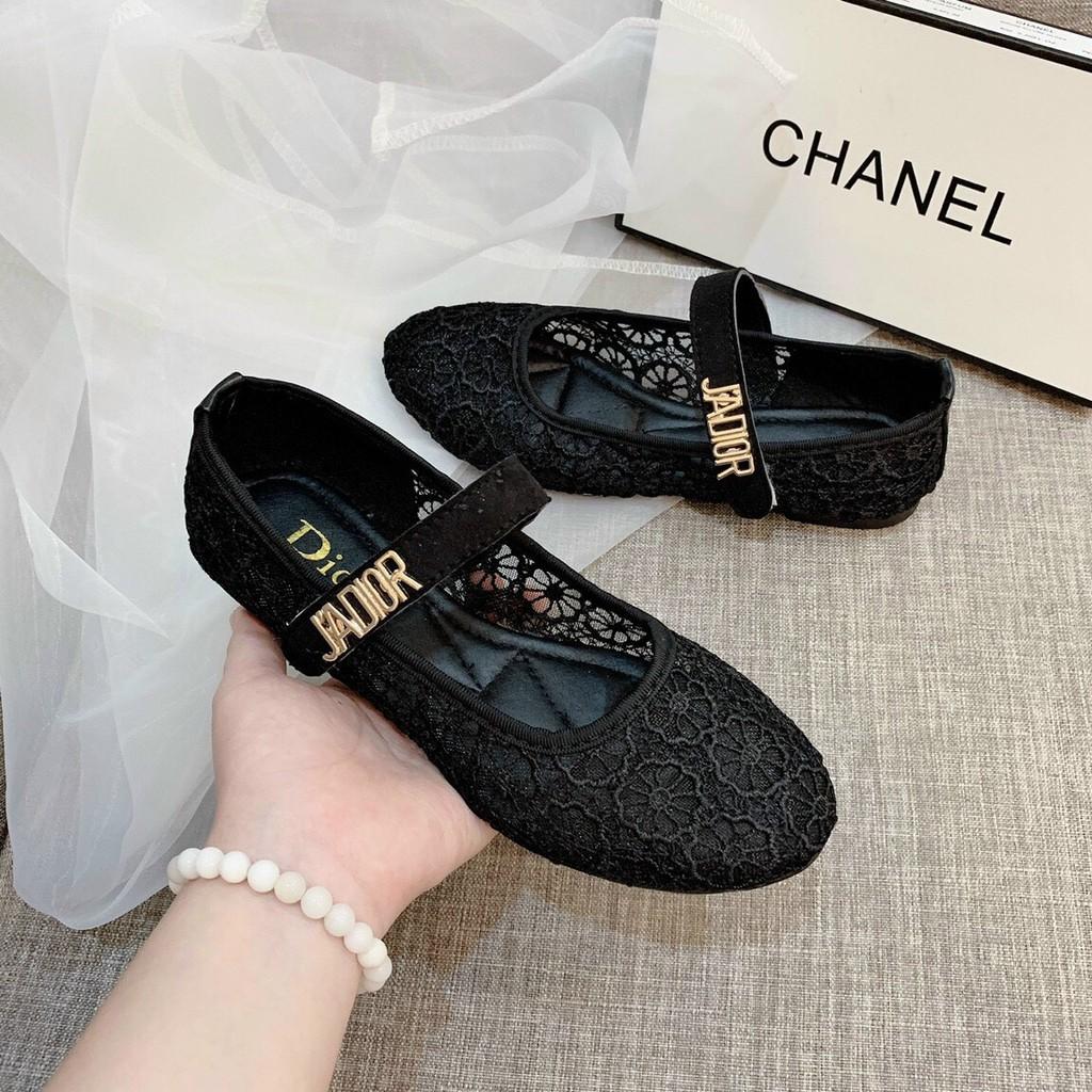Giày búp bê 2p lỗ siêu thoáng cho mùa hè