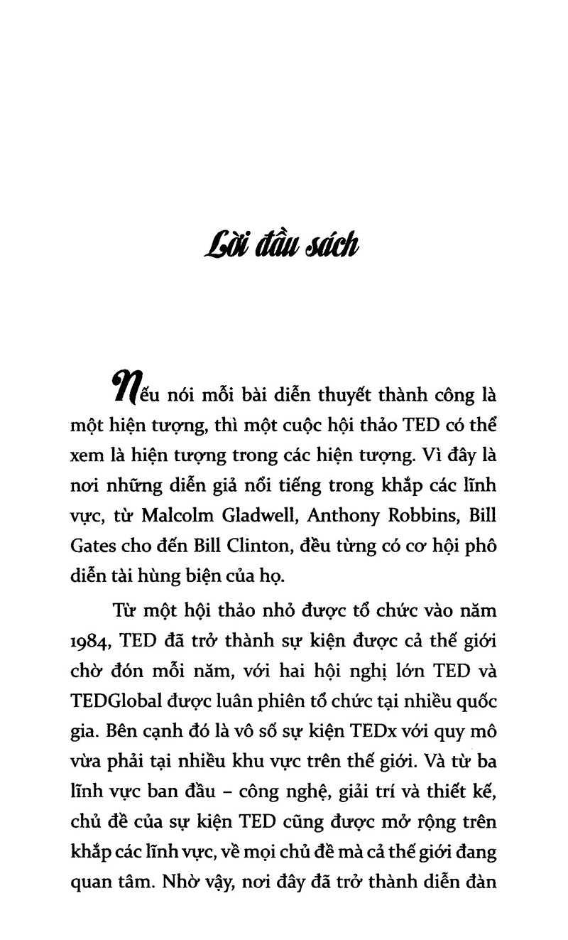 Sách Hay Về Diễn Thuyết: Hùng Biện Kiểu Ted 2 - Bí Quyết Làm Nên Những Bài Diễn Thuyết Hứng Khởi Nhất Thế Giới Tặng Sổ Tay